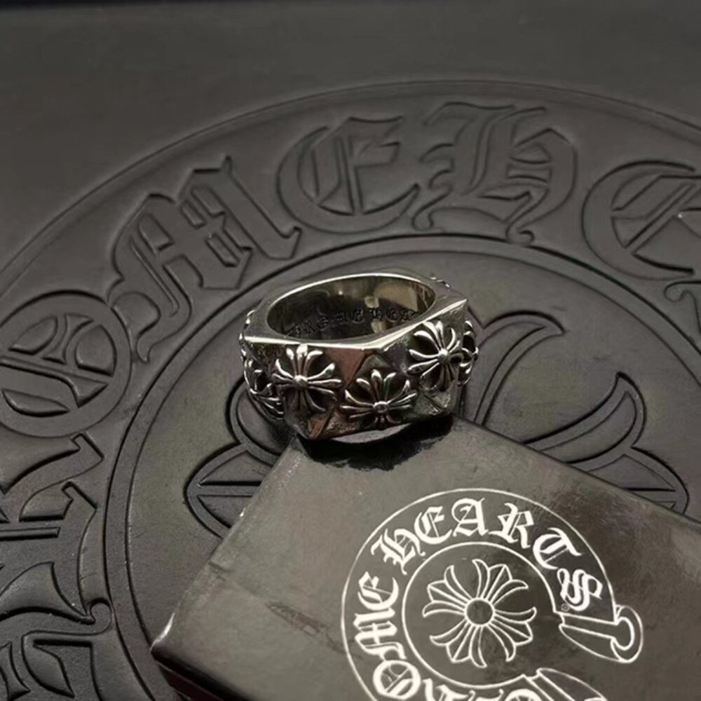 Chrome Hearts Pentagonal Cut Edge Ring - image 5